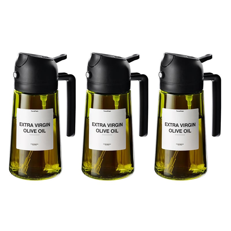 Emeja | 2-in-1 Glazen Olie Spuiter en Dispenser