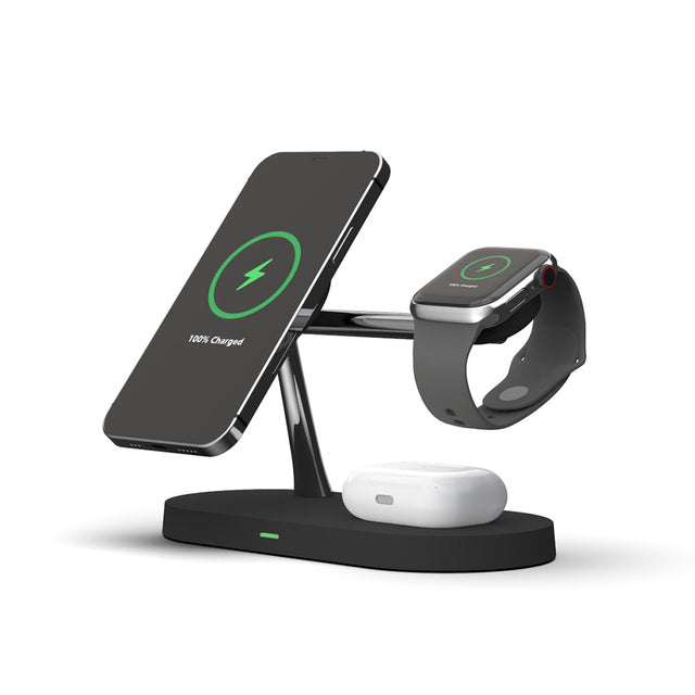 Emeja | 3-in-1 Draadloze Oplaadstation Stand