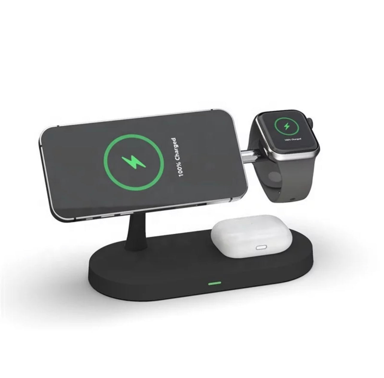 Emeja | 3-in-1 Draadloze Oplaadstation Stand