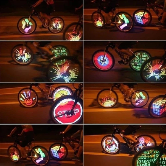 Emeja | 3D Fiets Spaken LED Lichten
