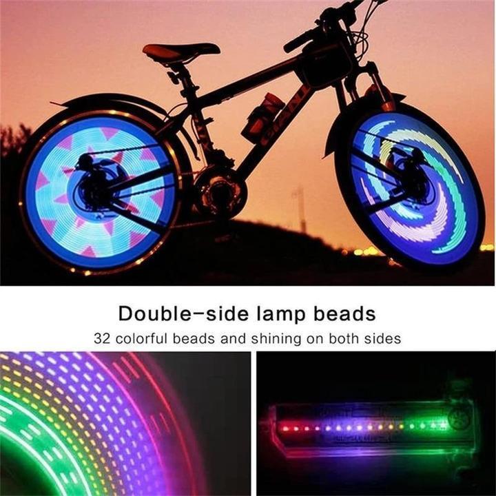 Emeja | 3D Fiets Spaken LED Lichten