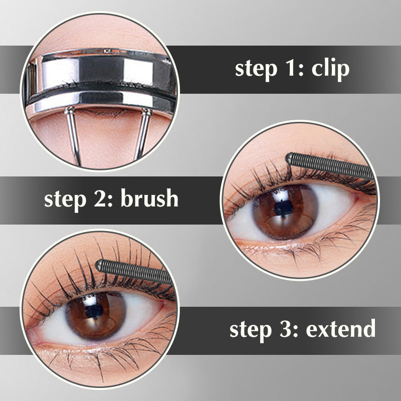 Emeja | 3D Krullende Metalen Wimperserum - Waterproof & Langdurig