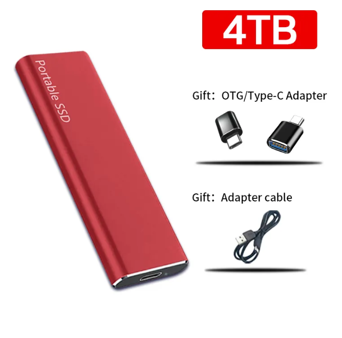 Emeja | 4TB USB-C Draagbare Externe Harde Schijf voor PC & Mac