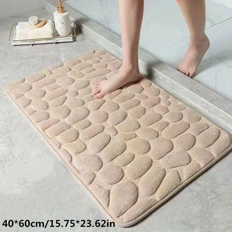 Emeja | Absorberende Badmat met Kiezelontwerp