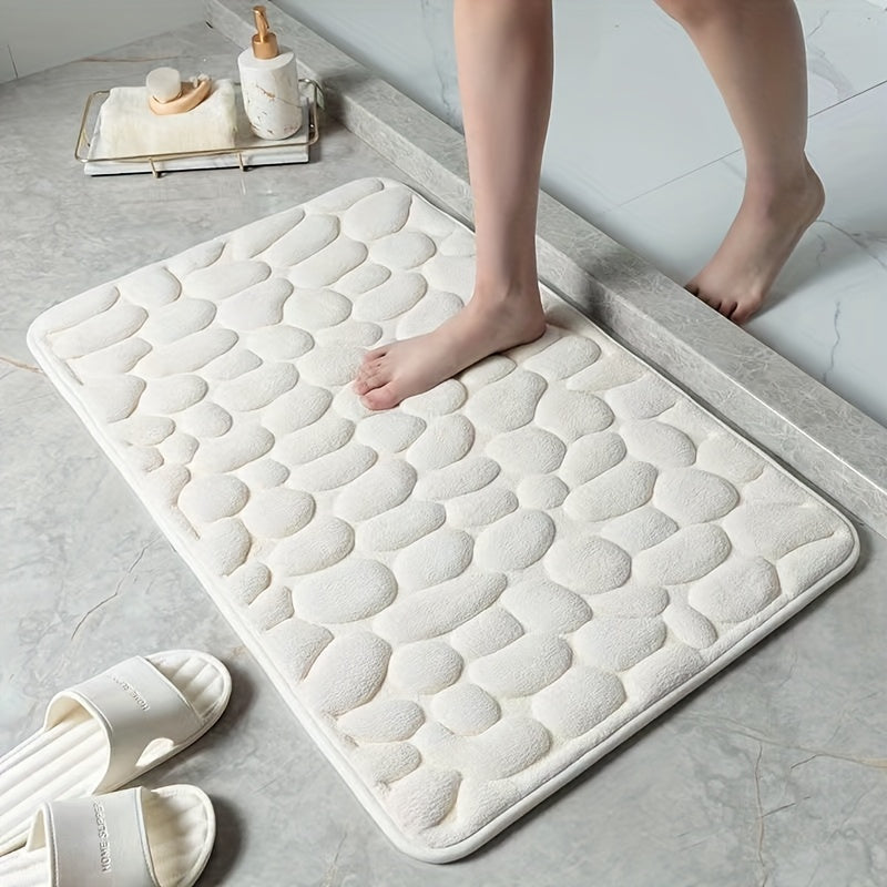 Emeja | Absorberende Badmat met Kiezelontwerp