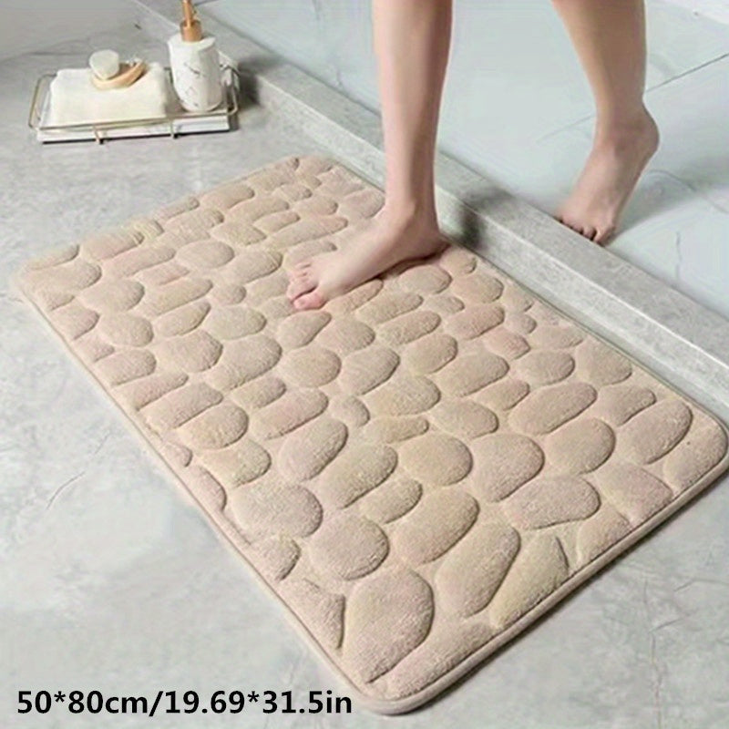 Emeja | Absorberende Badmat met Kiezelontwerp