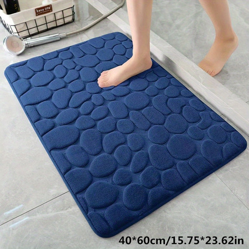 Emeja | Absorberende Badmat met Kiezelontwerp
