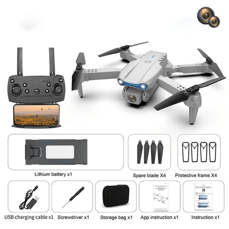 Emeja | AeroPro - Drone met 4K UHD Camera en Lange Batterijduur