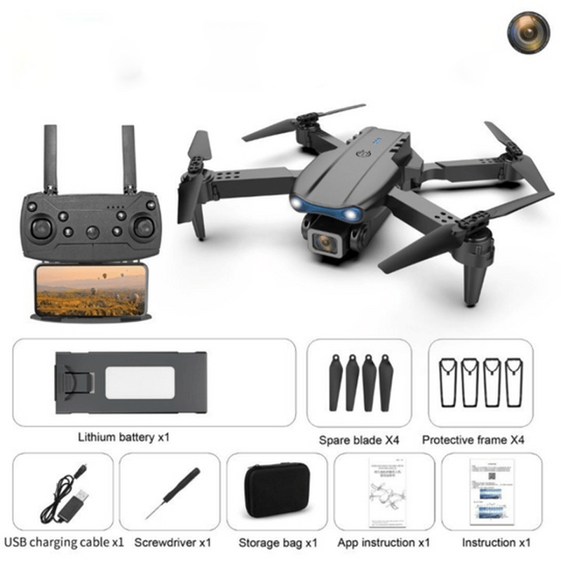 Emeja | AeroPro - Drone met 4K UHD Camera en Lange Batterijduur