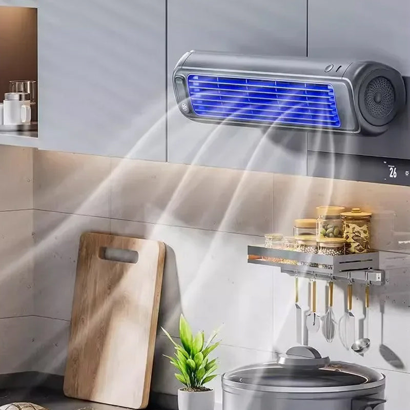 Emeja | AirWave – Draagbare Oplaadbare Airconditioner met 12-Uur Batterijlevensduur