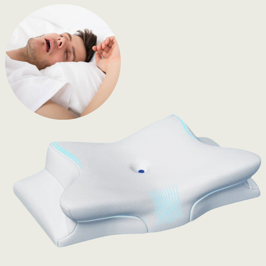 Emeja | Anti-Snurk Kussen | Ergonomische Nek- en Hoofdsteun | Wit