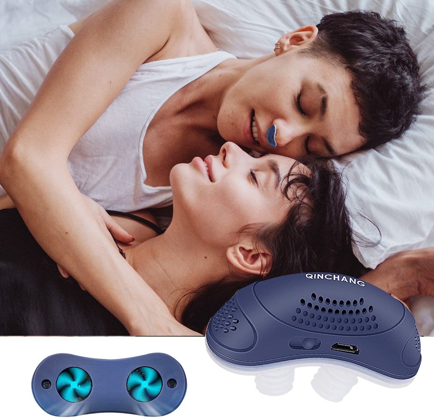 Emeja | Anti-Snurkapparaat | Tubeless, Maskervrij Micro-CPAP