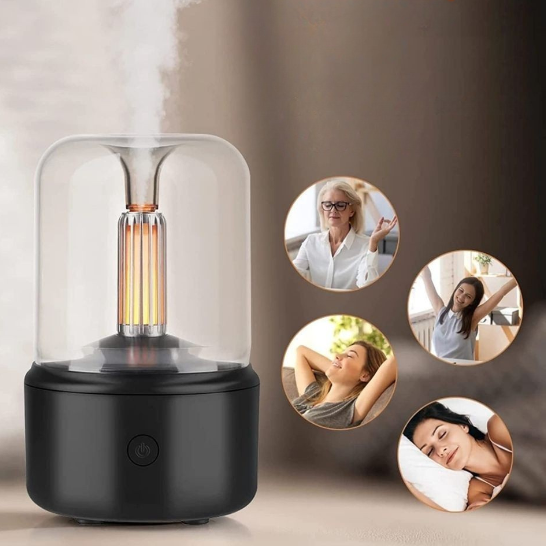 Emeja | Aroma Diffuser Draagbare Mist Essentiële Olie Luchtbevochtiger