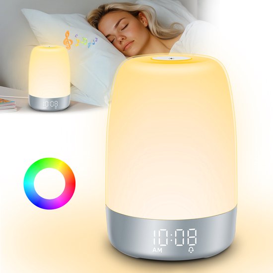 Emeja | Aurora Wake-Up Light | Zonsopgang & Zonsondergang | USB-C Oplaadbaar