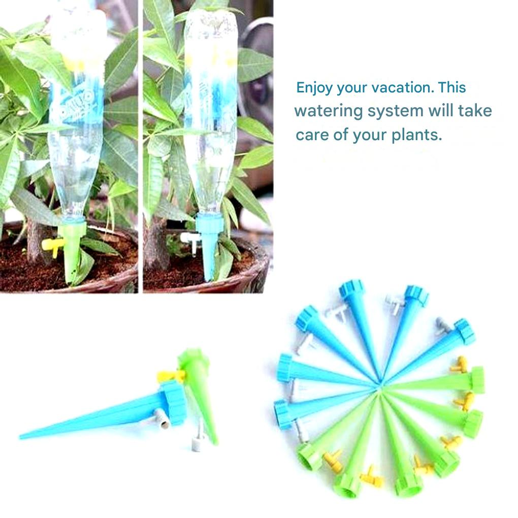 Emeja | Automatische Planten Watergeefspikes - Verstelbare Stroom Tuin Hulp