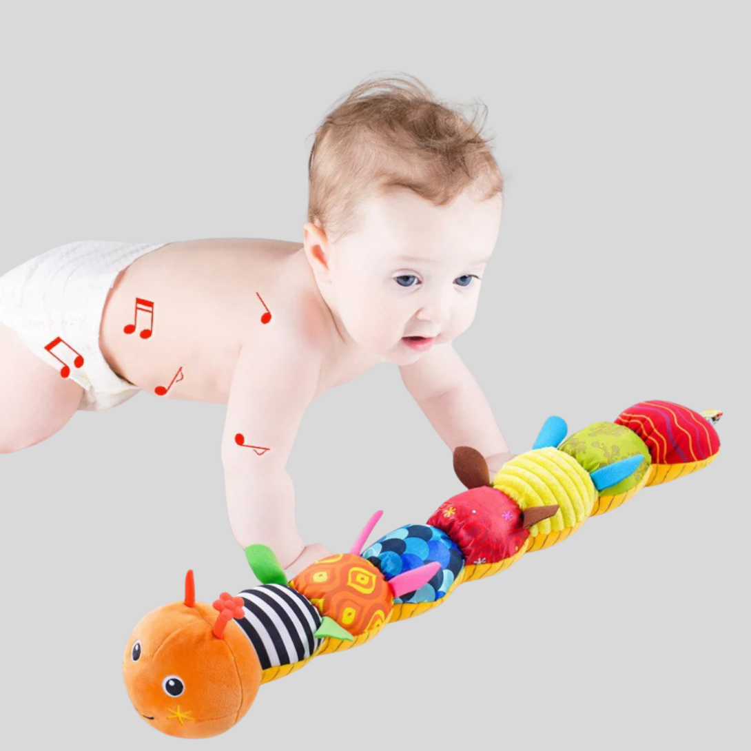 Emeja | Baby Rups Sensory Rammelaar Speelgoed