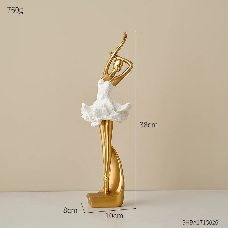 Emeja | Balletdanser Figuur voor Bureau & Woonruimte
