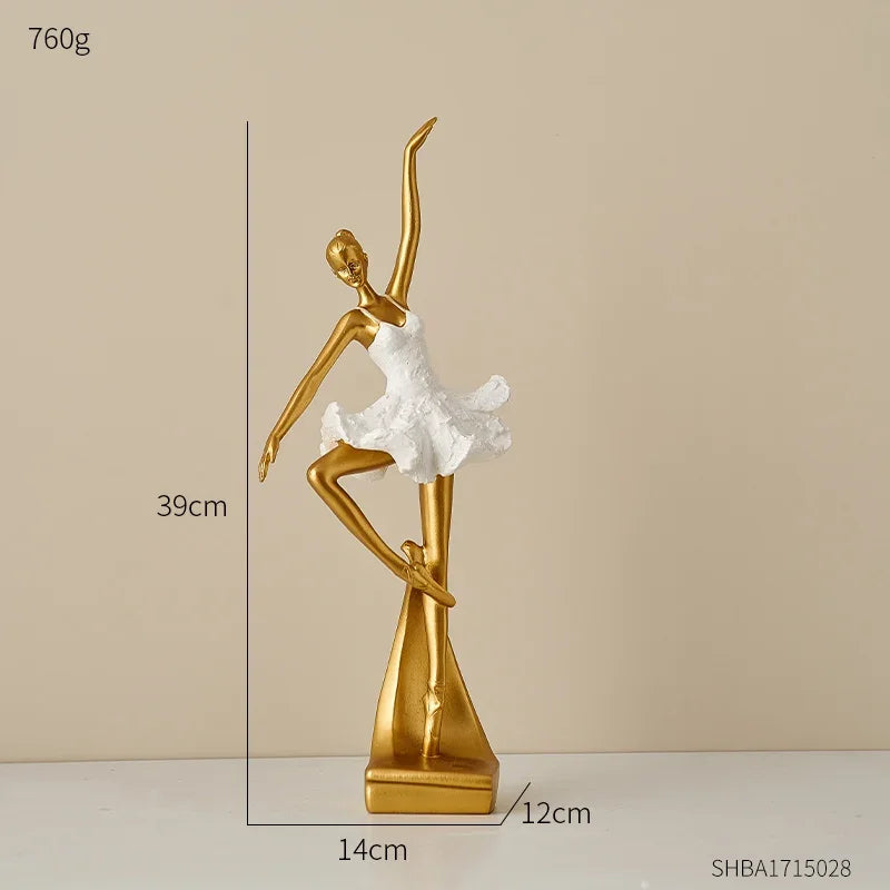 Emeja | Balletdanser Figuur voor Bureau & Woonruimte