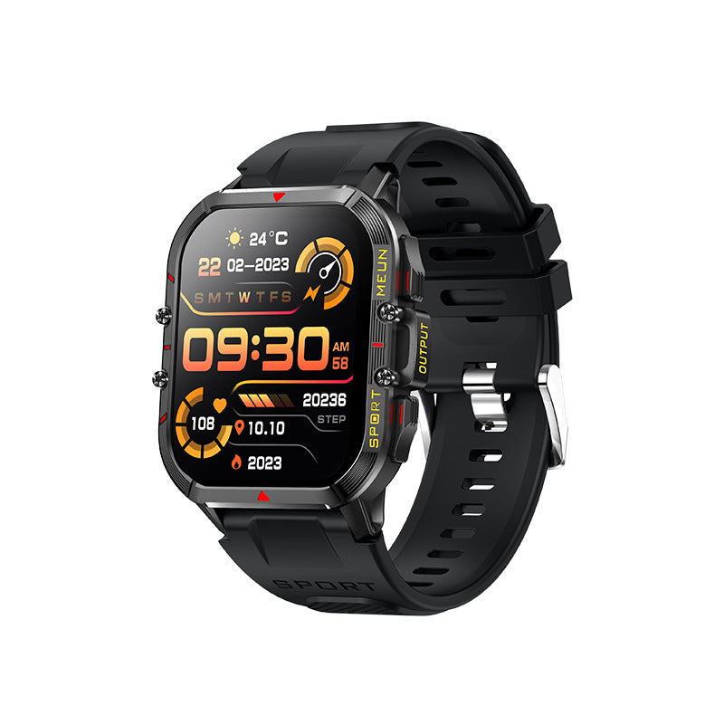 Emeja | Bloedglucose Bloeddruk Bloedzuurstof Slaapmonitor Waterdichte Slimme Horloge