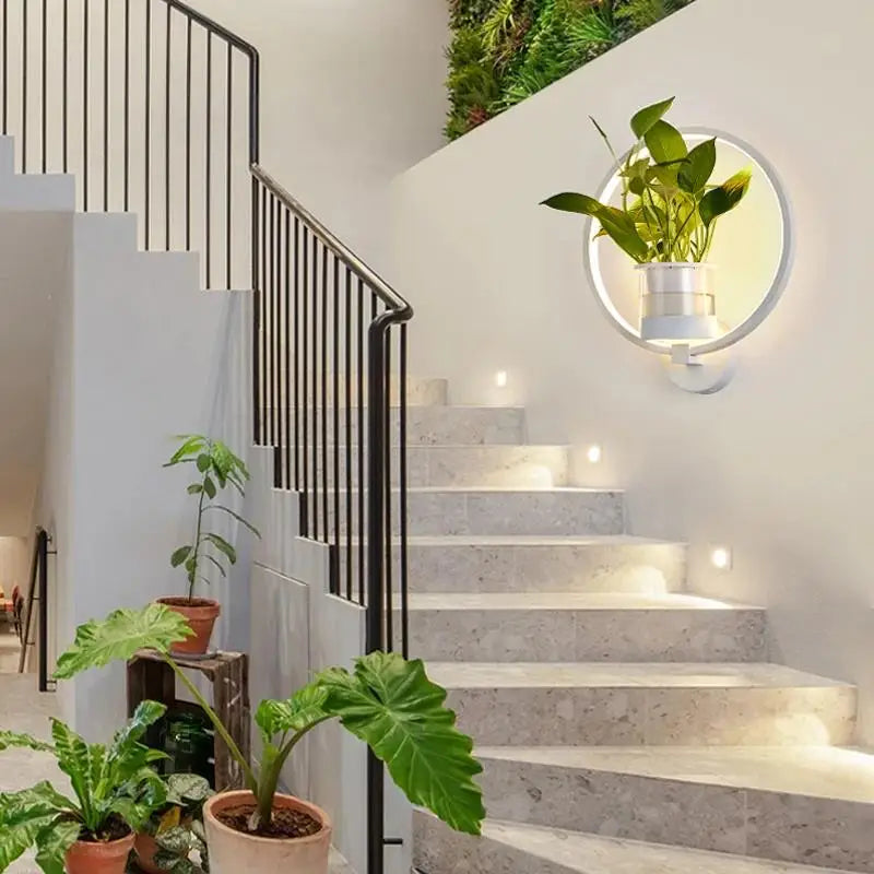 Emeja | Botanische Wandlamp met Plant | Stijlvolle Wandverlichting