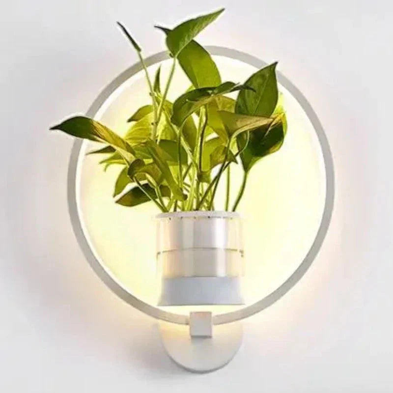 Emeja | Botanische Wandlamp met Plant | Stijlvolle Wandverlichting
