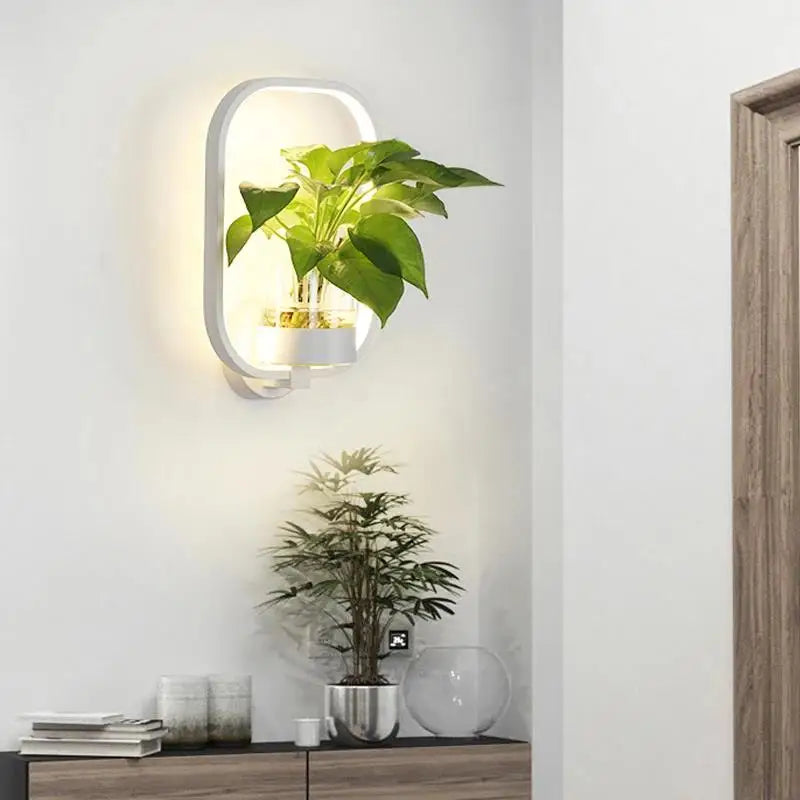 Emeja | Botanische Wandlamp met Plant | Stijlvolle Wandverlichting
