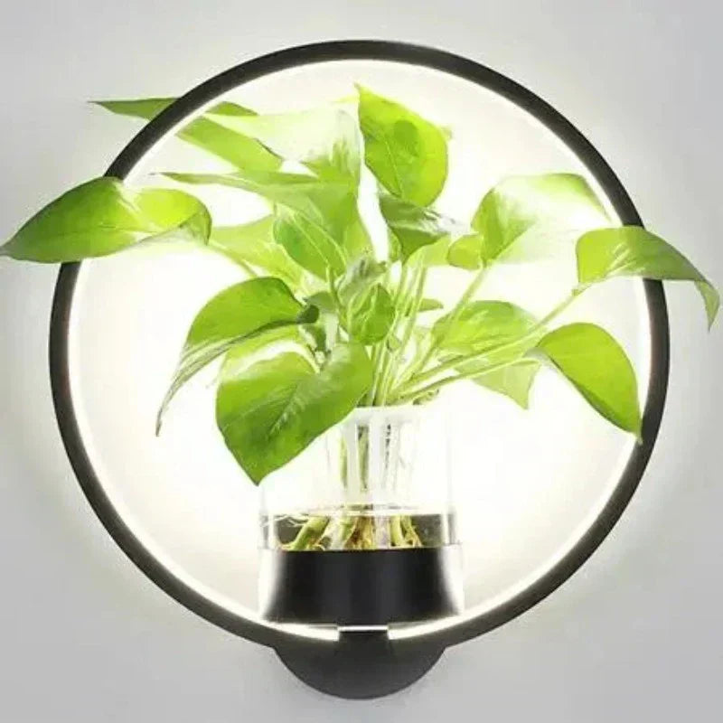 Emeja | Botanische Wandlamp met Plant | Stijlvolle Wandverlichting
