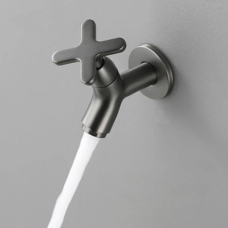 Emeja | BrassFlow – Wandgemonteerde Koudwaterkraan in Massief Messing