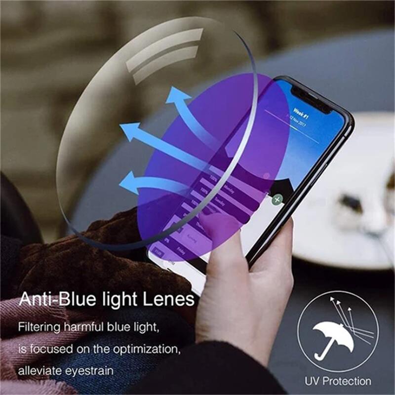 Emeja | Bril met Blauwlichtfilter en Multifocale Sterkte - VisionGuard
