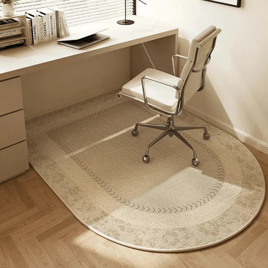 Emeja | Bureau Stoel Tapijt, Beschermende Vloermat met Geometrisch Ontwerp