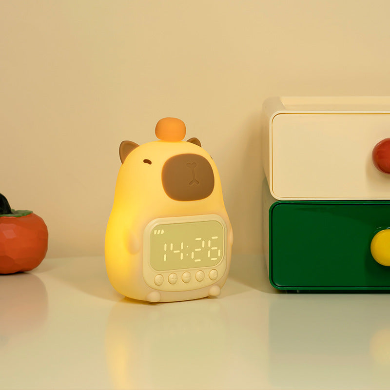 Emeja | Capybara Companion Nachtlampje & Wecker