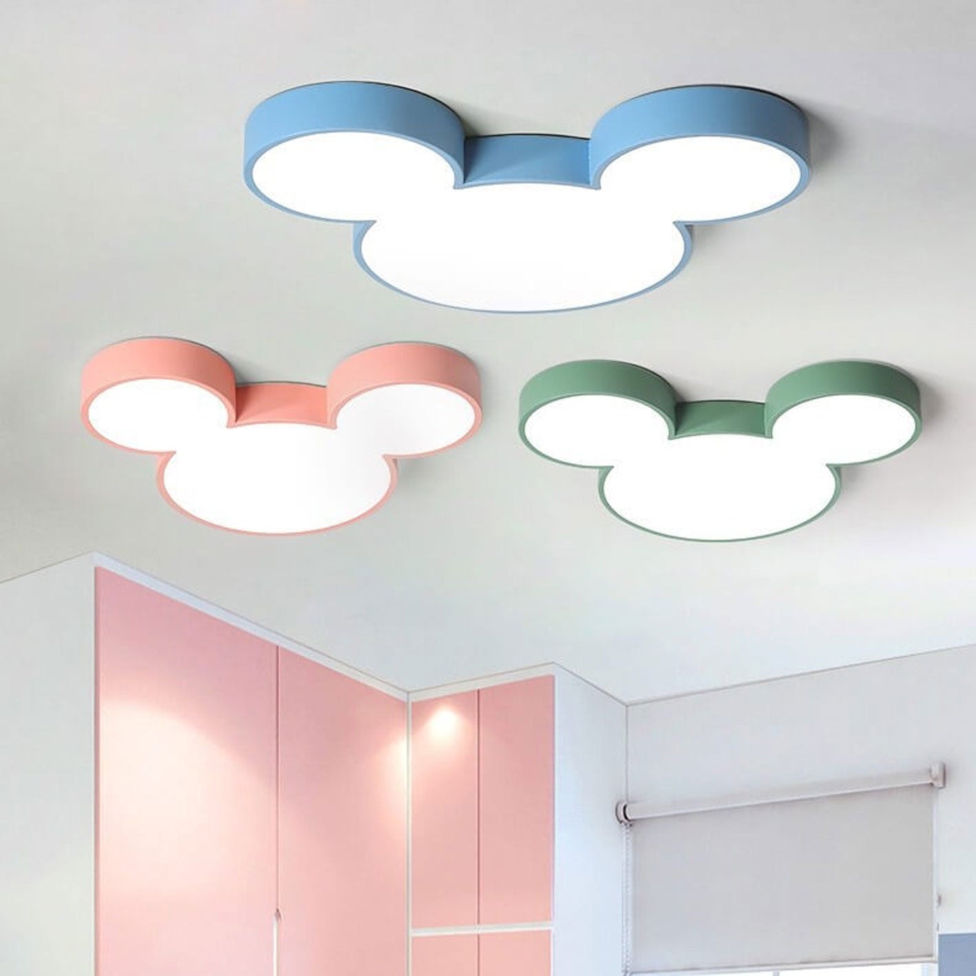 Emeja | Cartoon LED Plafondlamp | Slank Kinderontwerp