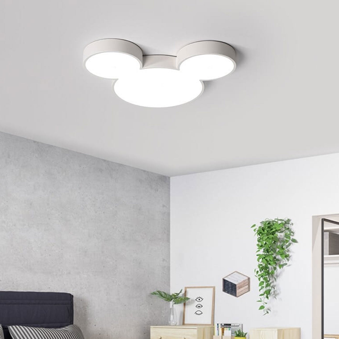 Emeja | Cartoon LED Plafondlamp | Slank Kinderontwerp
