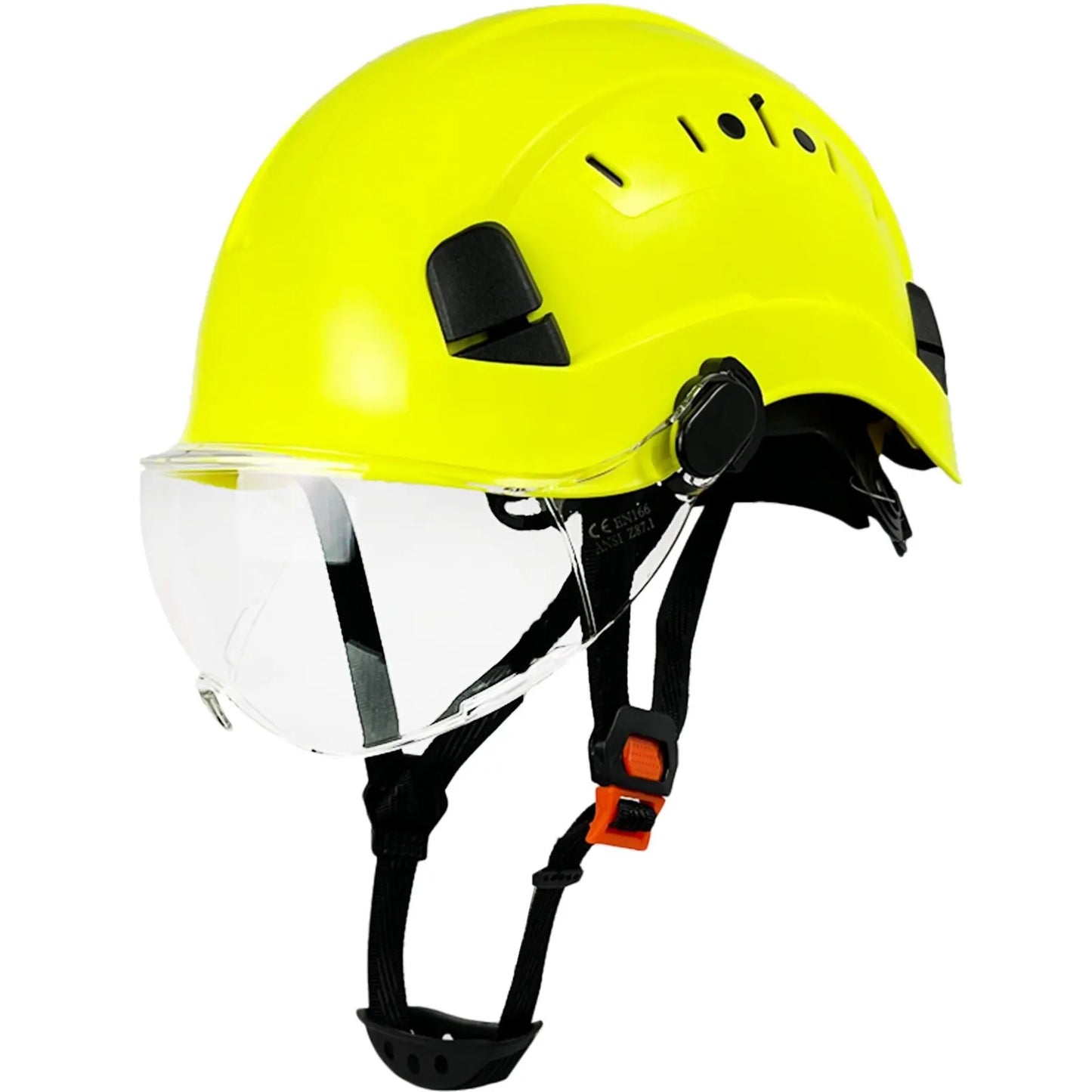Emeja | CE ABS Veiligheidshelm met Goggles & Visor – SafeGuard