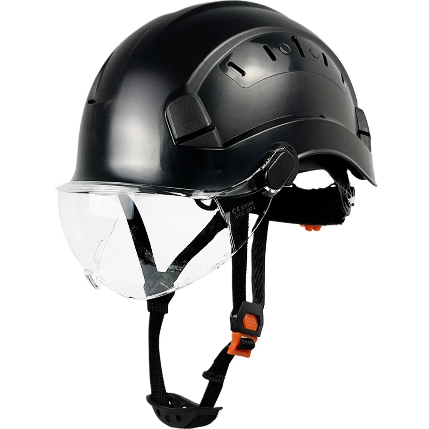 Emeja | CE ABS Veiligheidshelm met Goggles & Visor – SafeGuard