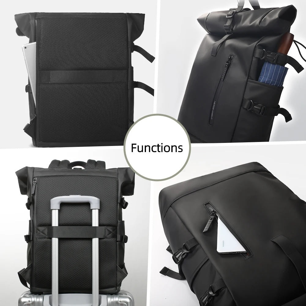 Emeja | Converteerbare Fiets Tas Rugzak Roll-Top