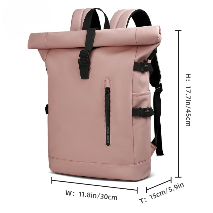Emeja | Converteerbare Fiets Tas Rugzak Roll-Top