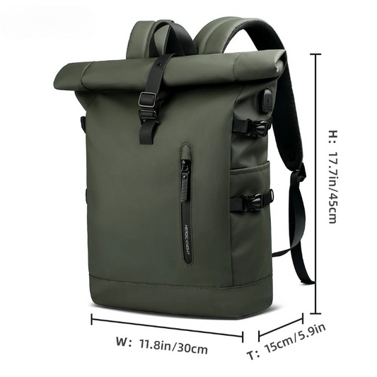 Emeja | Converteerbare Fiets Tas Rugzak Roll-Top