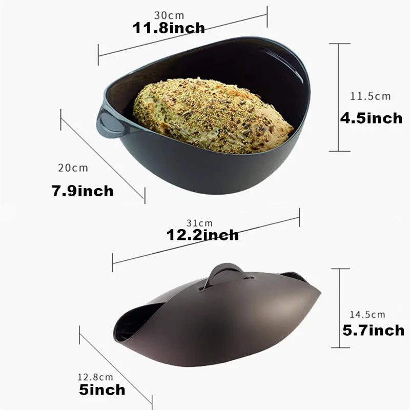Emeja | Creatieve Siliconen Toast Broodmaker Stoomvorm - Keuken Keuken Gereedschap (1 stuk)