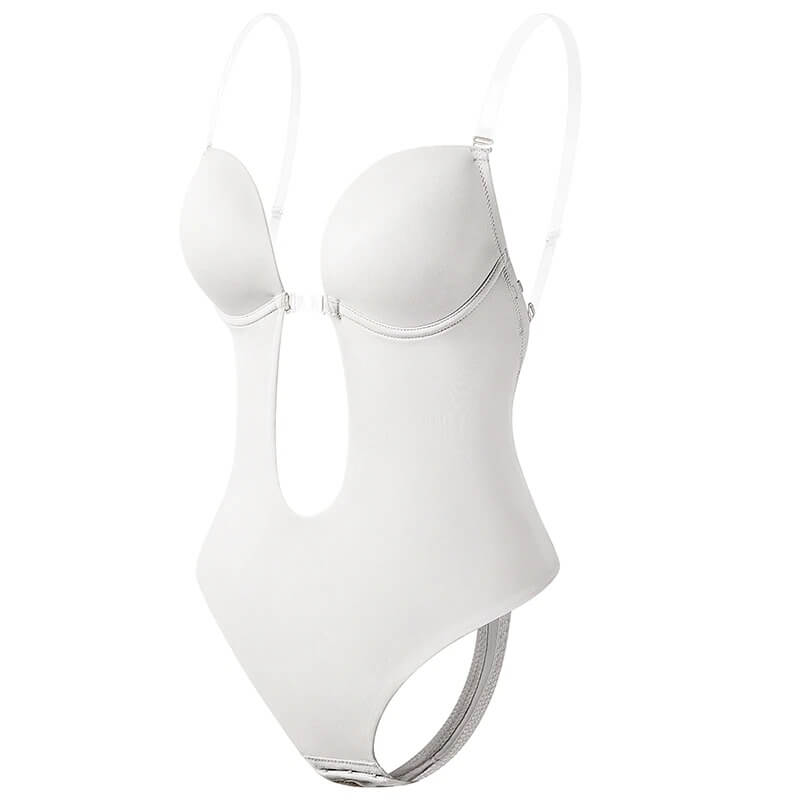 Emeja | Dames Diepe V Rugloze Bodysuit Shaper