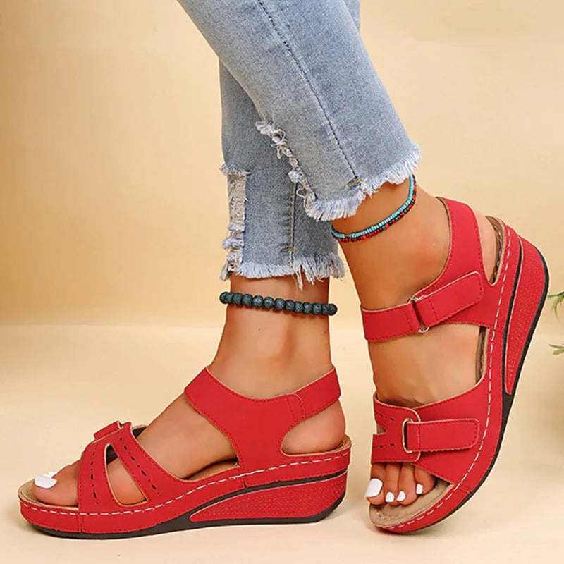 Emeja | Dames Orthopedische Sandalen met Verstelbare Bandjes