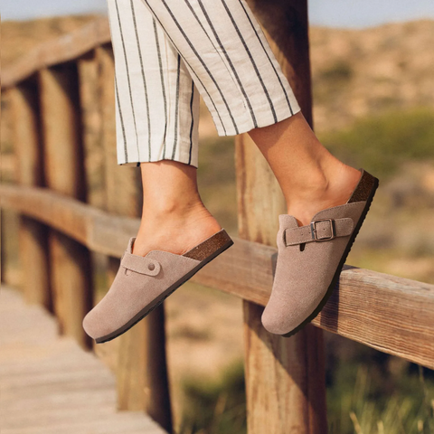 Emeja | Dames Orthopedische Slippers met Gesp