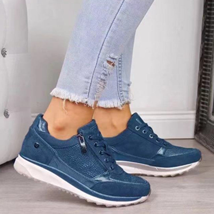 Emeja | Dames Orthopedische Sneakers met Verborgen Hak
