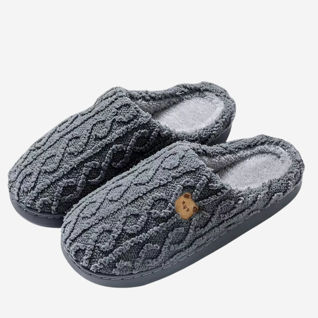 Emeja | Dames Pluche Teddybeer Slippers