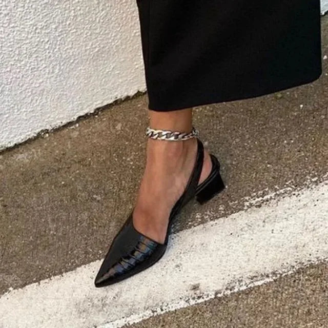 Emeja | Dames Slingback Pumps met Puntige Neus