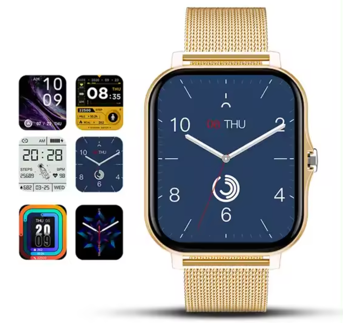 Emeja | Dames Smartwatch met Mesh Band