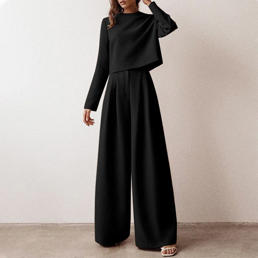 Emeja | Dames Twee-delige Palazzo Broek Set