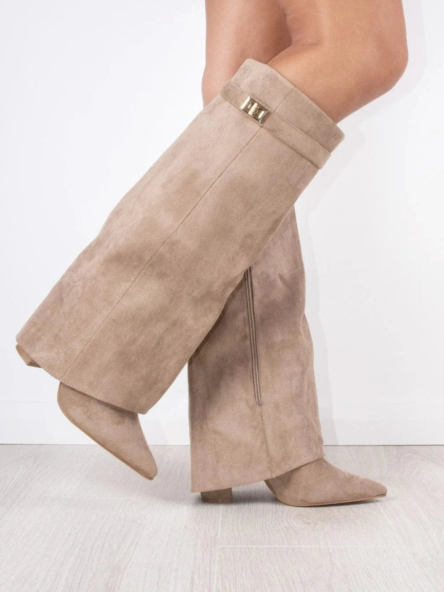 Emeja | Dameschoenen in Leer met Metalen Details | Dagelijks
