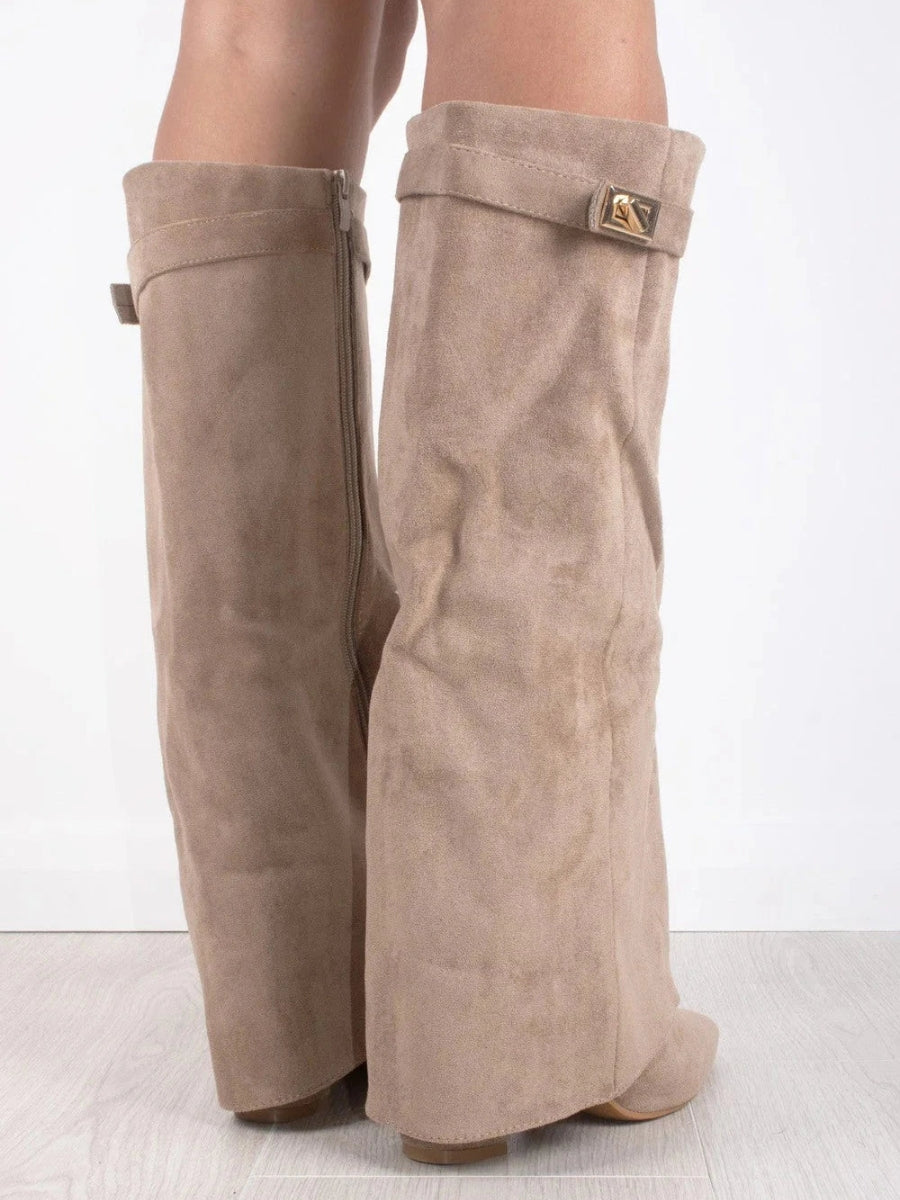 Emeja | Dameschoenen in Leer met Metalen Details | Dagelijks