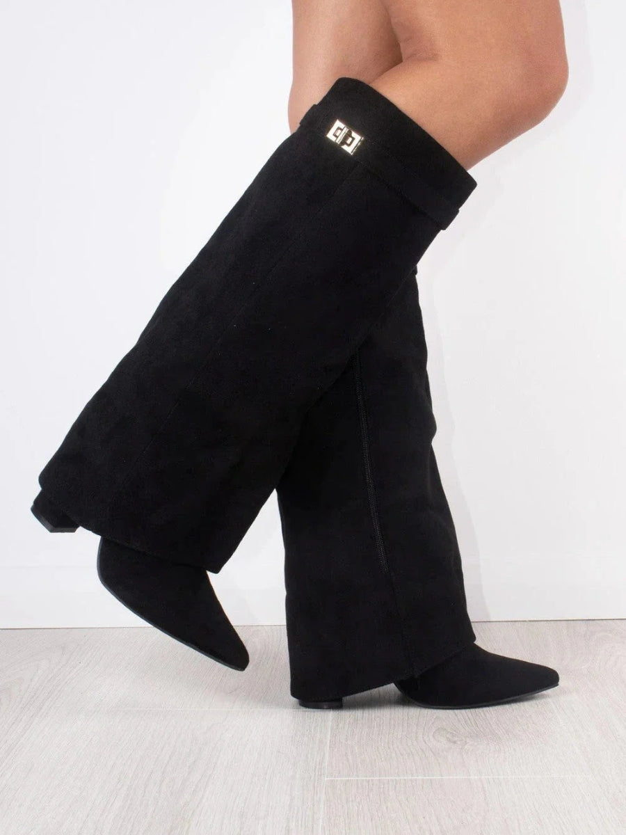 Emeja | Dameschoenen in Leer met Metalen Details | Dagelijks